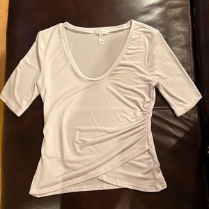 White blouse short sleeve